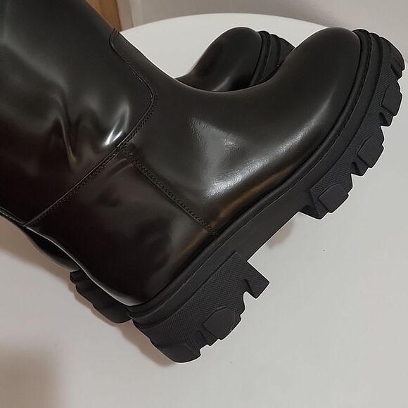 Gia Borghini Black Combat Boots - Picture 7 of 16